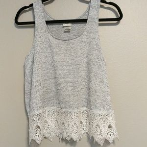 Grey tank